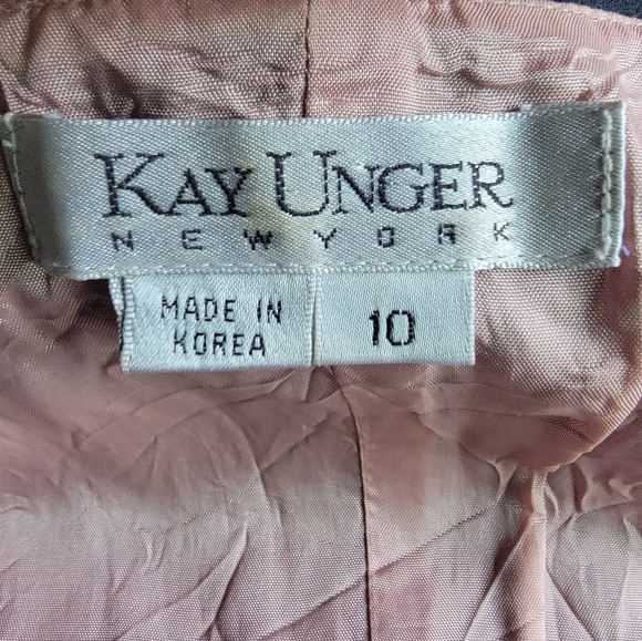 Kay Unger New York Floral Eyelet Dress - Picture 4 of 6